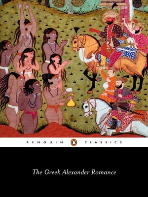 cover image of The Greek Alexander Romance